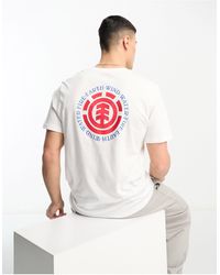 Element - Back Print Logo T-shirt - Lyst