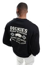 Dickies - Hays Long Sleeve T-shirt With Texas Back Print - Lyst