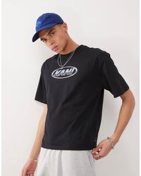 Karlkani - – signature – cropped-t-shirt - Lyst