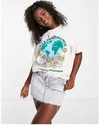 T-shirts Pull&Bear pour femme | Réductions en ligne jusqu'à 70 % | Lyst