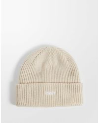 Obey - Logo future cuff rippstrick-beanie - Lyst