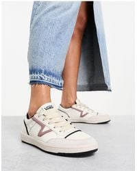 Vans - Lowland Leather Trainers - Lyst