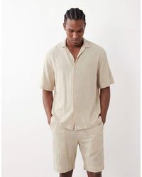 SELECTED - Textured Shirt - Lyst