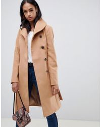 ASOS Cappotto skater color cammello - Marrone