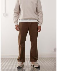 RVCA - Dayshift 5 Pocket Canvas Trousers - Lyst