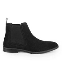 Thomas Crick - Griffin Suede Leather Chelsea Boot - Lyst