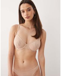 ASOS - Fuller Bust Tammy Sheer Mesh Underwire Balcony Bra - Lyst