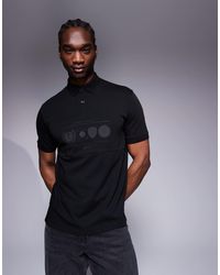BOSS - Percy Heritage Golf Logo Heavyweight Polo Relaxed Fit - Lyst