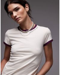 & Other Stories - – figurbetontes jersey-t-shirt - Lyst