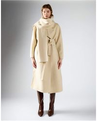 Glamorous - Belted Wool Wrap Coat - Lyst