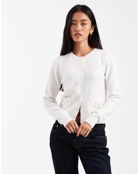 Hollister - Bow Detail Cardigan - Lyst