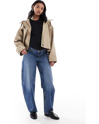 ASOS - Asos design maternity – slim-fit-barrel leg jeans - Lyst