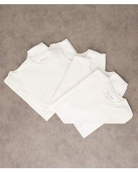 SELECTED - Set Van 5 Regular-Fit T-Shirts Van 100% Katoen - Lyst