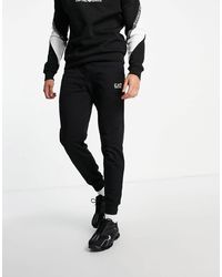 EA7 - Armani – train core id – jogginghose aus frottee - Lyst