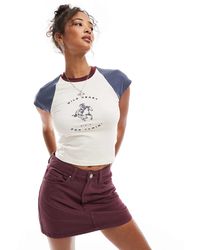 Cotton On - Original Denim Mini Skirt - Lyst