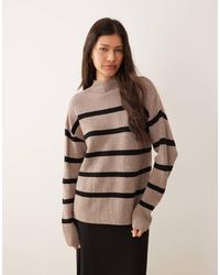 Vila - High Neck Super Soft Jumper - Lyst