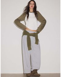 Stradivarius - toggle jogger Trousers - Lyst