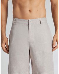 Intimissimi - 100% Linen Shorts - Lyst