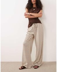 Threadbare - Pull On Wide Leg Pants - Lyst