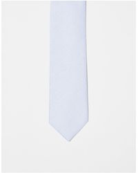 French Connection - Plain Woven Tie - Lyst