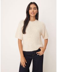 Jdy - Short Sleeve Knit Sweater - Lyst
