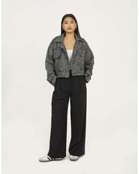 Brave Soul - Faux Wool Double Breasted Jacket - Lyst