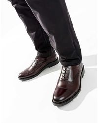Base London - Roma Toe Cap Shoe - Lyst