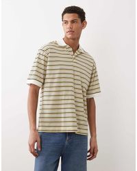 ARKET - Pure Cotton Jersey Short Sleeve Polo Shirt - Lyst