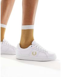 Fred Perry - Leather Sneakers - Lyst