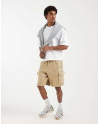 Nike - Club Fleece Cargo Shorts - Lyst
