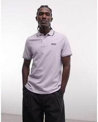 Barbour - Evan Short Sleeve Tipped Logo Polo Shirt - Lyst
