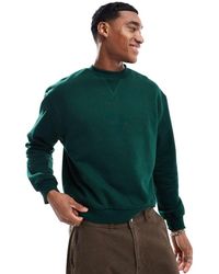 ASOS - Recht Oversized Sweatshirt Van Premium 400Gsm Zware Stof - Lyst