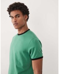 ASOS - Boxy Regular Fit T-shirt With Ringer Detail - Lyst