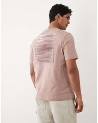 Barbour - Kaber Short Sleeve Back Graphic Relaxed T-shirt - Lyst