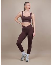 SIMMI - V Front Sculpt Ankle Length Leggings - Lyst