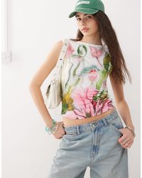 Reclaimed (vintage) - – jersey-tanktop - Lyst