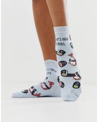 ASOS How I Roll Sushi Sock - Multicolour