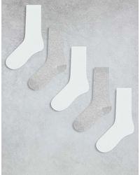 ARKET - 5-pack Cotton Rib Socks - Lyst