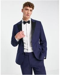 ASOS - Skinny Tuxedo Suit Jacket - Lyst