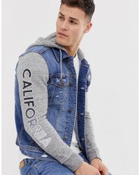Jean Jacket Men Hollister Clearance Sale, UP TO 50% OFF |  www.aramanatural.es