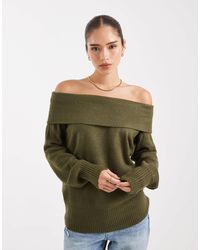 Threadbare - – schulterfreier pullover - Lyst