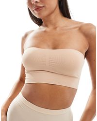 Lindex - Seamless Bandeau Soft Bra With Removable Padding - Lyst