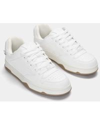 Pull&Bear - Sneakers Stile Skater Bianche - Lyst