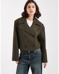 ASOS - Short Formal Trench Coat - Lyst
