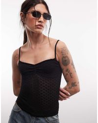 ASOS - Seamless Jacquard Cami Top - Lyst