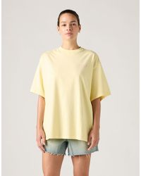 Levi's - Short stack - t-shirt en coton à imprimé graphique - Lyst