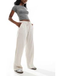 Cotton On - Cotton On Haven Wide Leg Linen Look Pant - Lyst