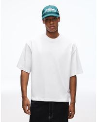Bershka - Boxy Oversized Short Sleeve T-shirt - Lyst