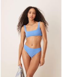 & Other Stories - Mix And Match Crinkle High Leg Bikini Bottom - Lyst