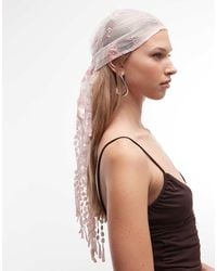 Reclaimed Vintage - Head And Waist Scarf With Floral Detail - Lyst